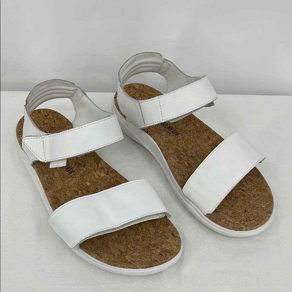TEVA HAN K JOBENHABN Women's White Sandals SIZE 11